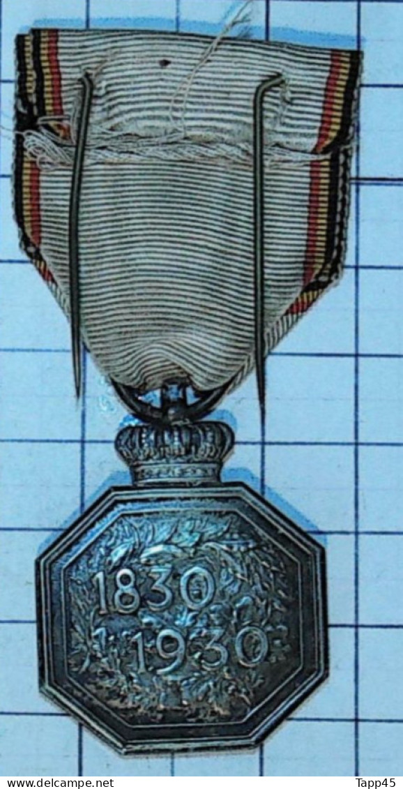 Médaille > Du Centenaire De L'Indépendance 1830/1930> Réf:Cl Belge  Pl 3/ 6 - België