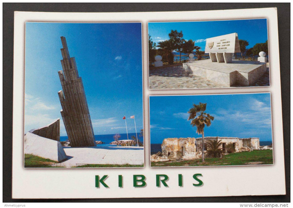 CYPRUS ZYPERN CHYPRE CIPRO "FREEDOM MONUMNET IN KYRENIA" POSTCARD  New - Unused - Chypre