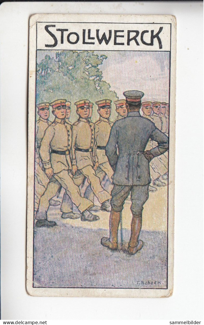 Stollwerck Album No 15 Jugendwehr Parademarsch  Grp 558#6 Von 1915 - Stollwerck