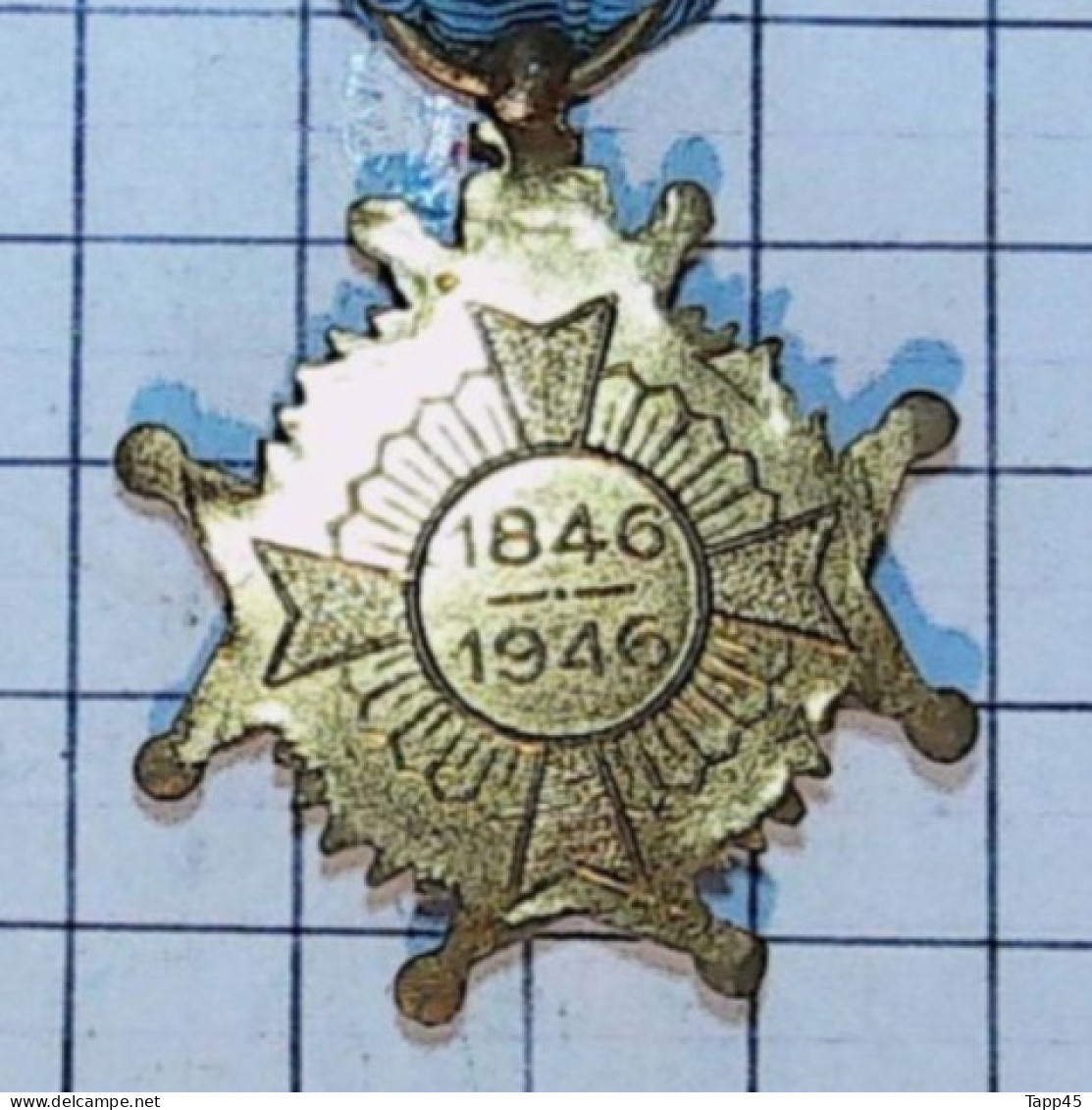 Médaille >Croix du centenaire des Télégraphes > Réf:Cl Belge  Pl 4/ 5