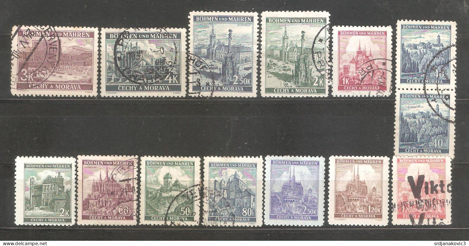 Bohemia I Moravia - Used Stamps