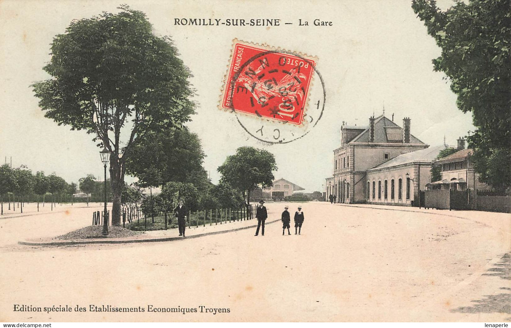 C6581 ROMILLY SUR SEINE LA GARE - Romilly-sur-Seine