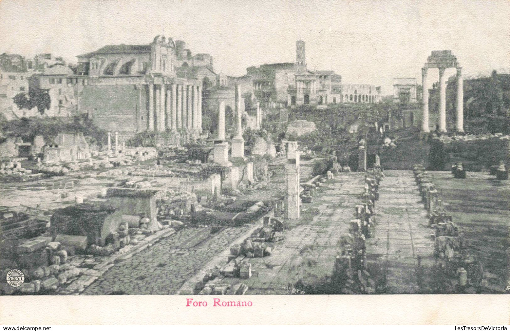 ITALIE - Saluti Da Roma - Foro Romano - Carte Postale Ancienne - Kerken