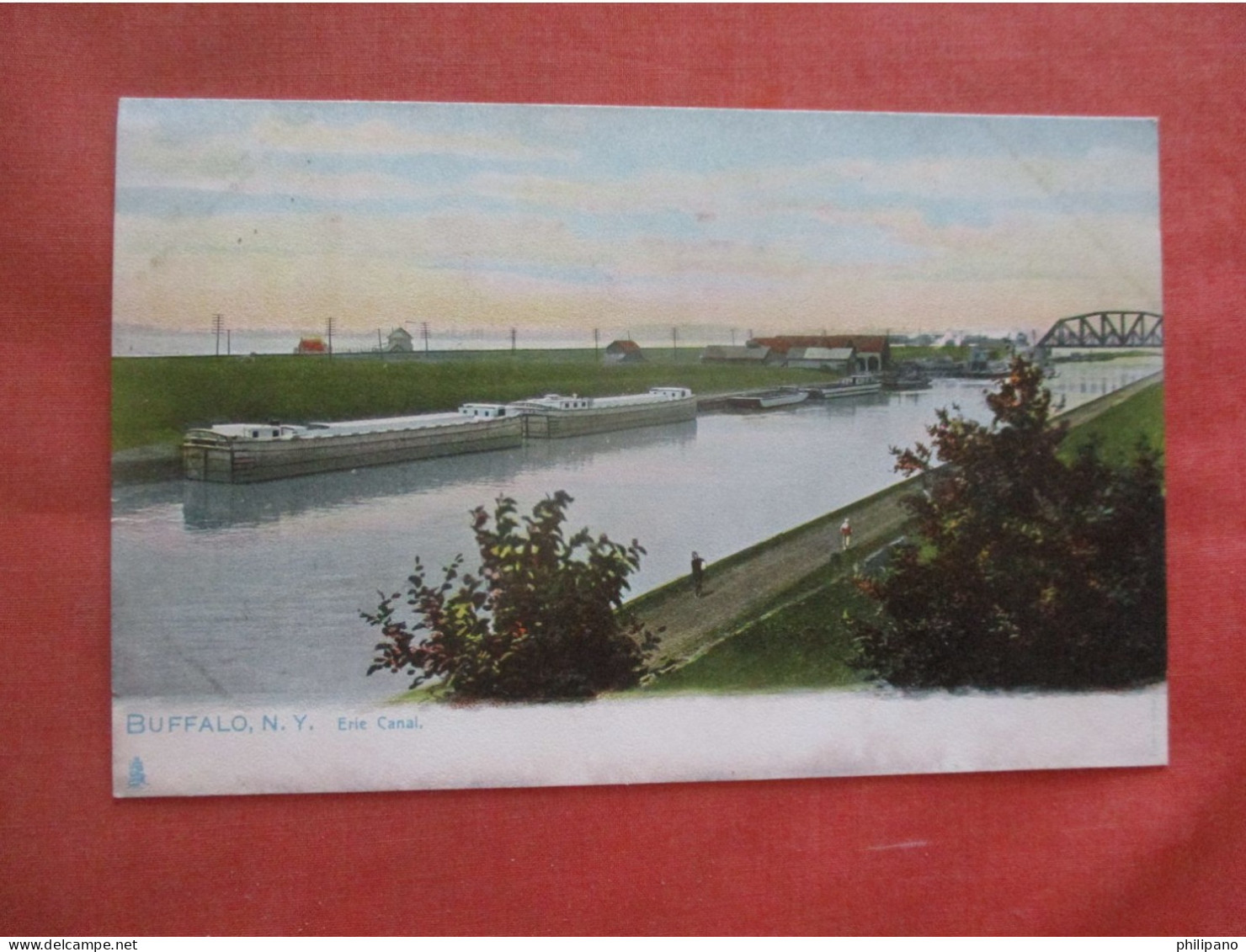 Erie Canal.  Tuck Series  Buffalo  New York     Ref 6145 - Buffalo