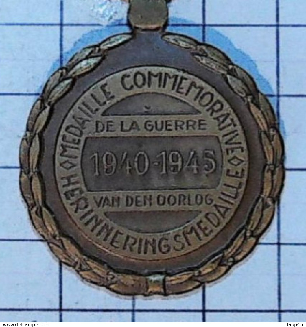 Medaille >Médaille Commémorative Hérinnering > Réf:Cl Belge  Pl 5/ 2