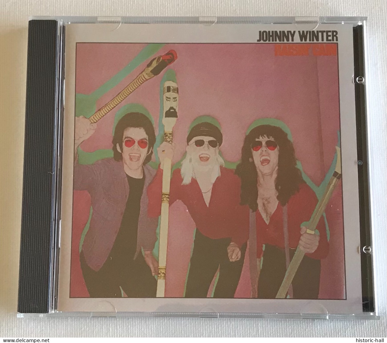 JOHNNY WINTER - Raisin Cain - CD  - 1980/07 - UK Press - Blues