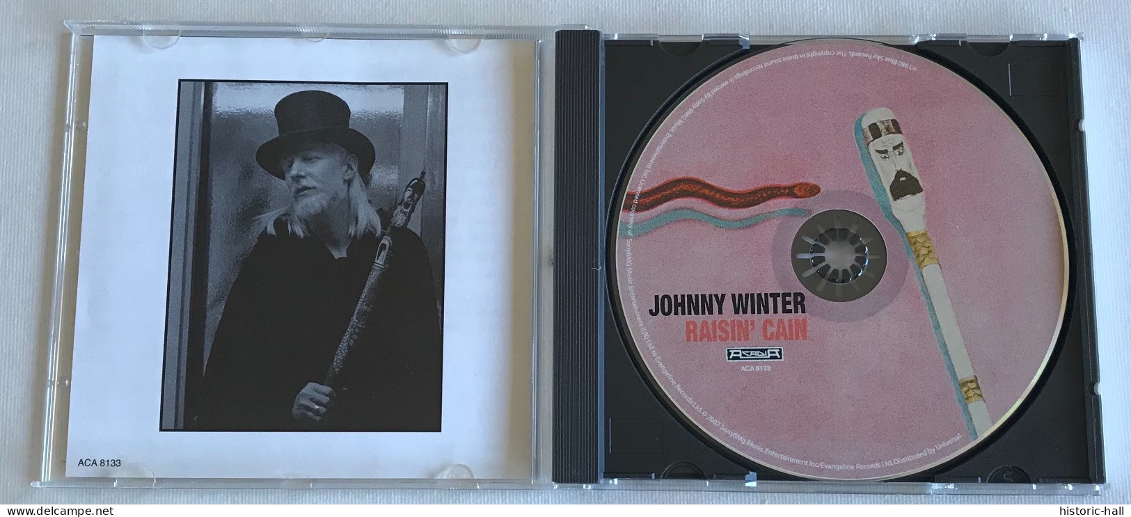 JOHNNY WINTER - Raisin Cain - CD  - 1980/07 - UK Press - Blues