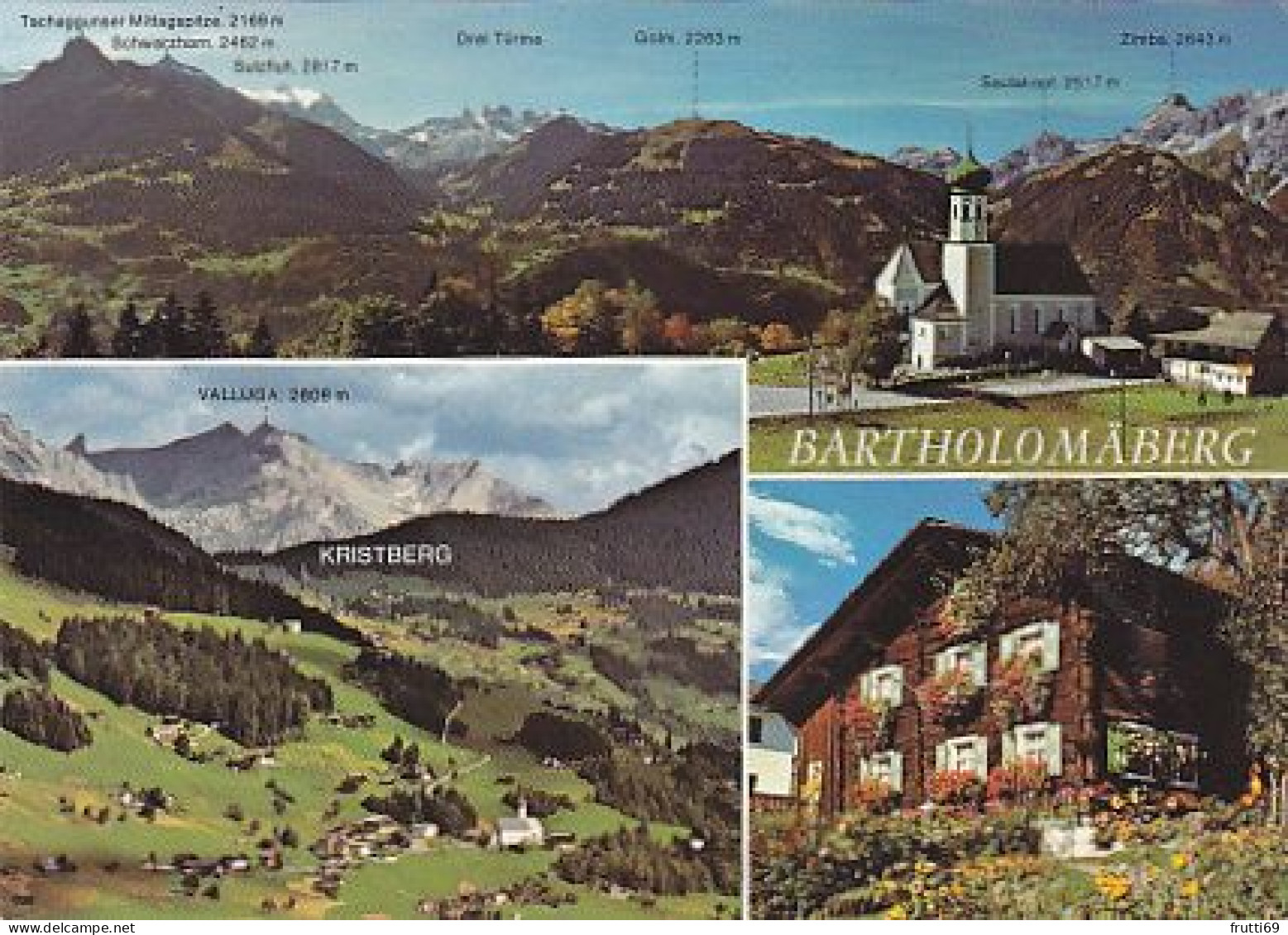 AK151472 AUSTRIA - Bartholomäberg Im Montafon - Brandertal