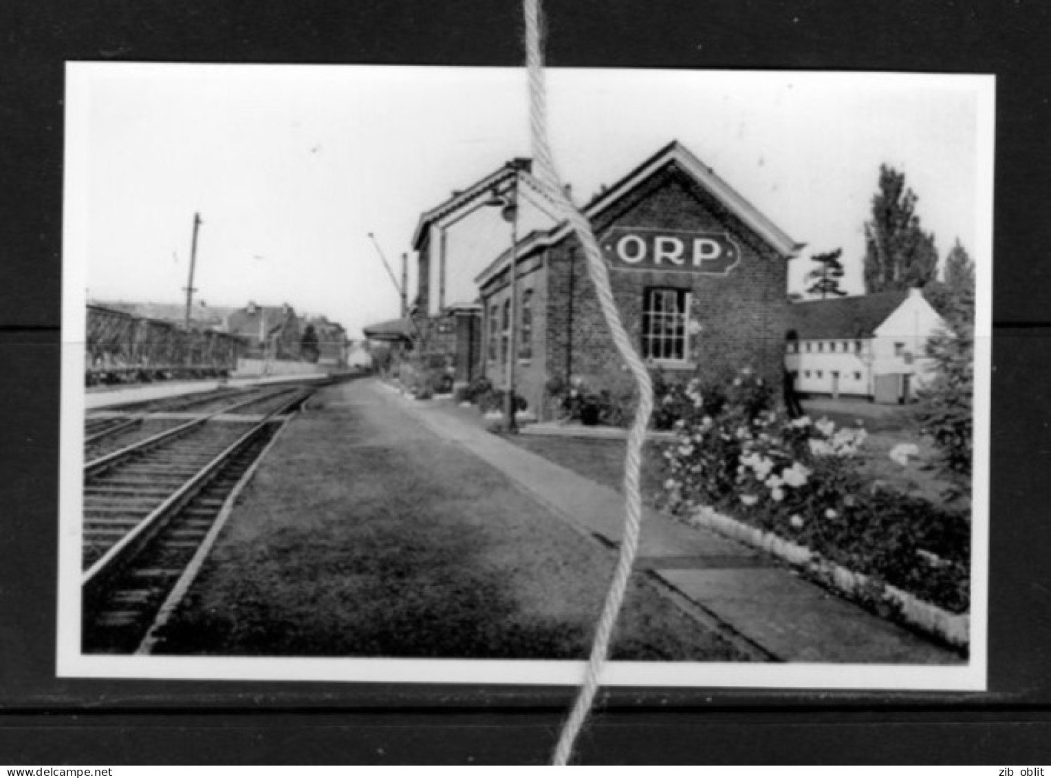 PHOTO ORP LE GRAND ORP JAUCHE  BRABANT WALLON GARE REPRO - Orp-Jauche