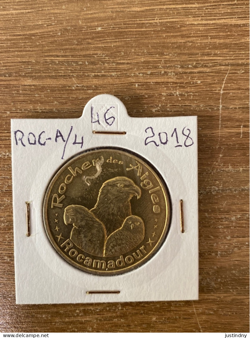 Monnaie De Paris Jeton Touristique - 46 - Rocamadour - Le Rocher Des Aigles - 2018 - 2018