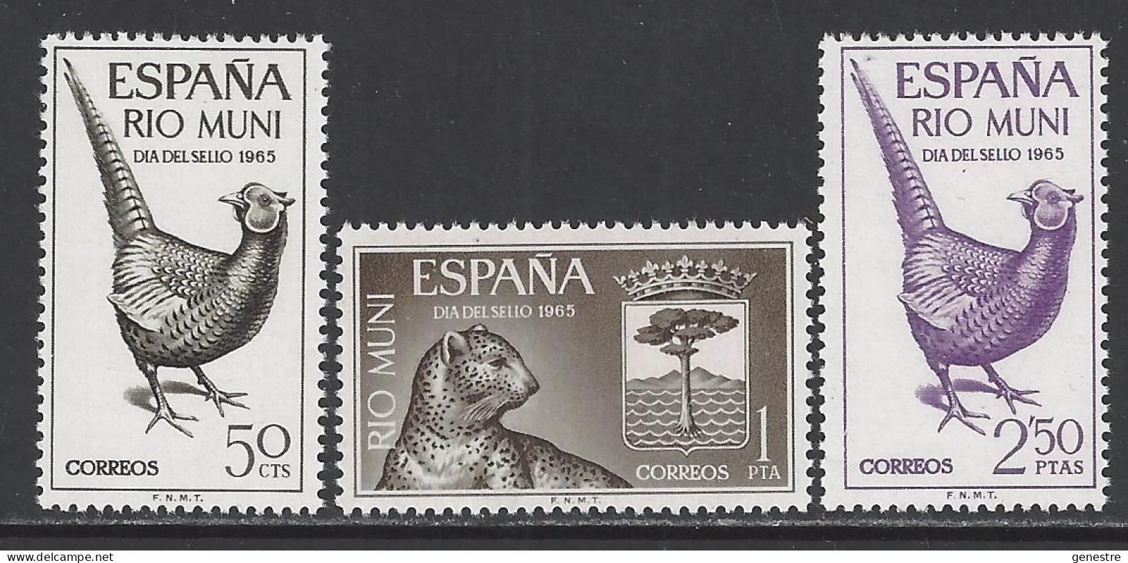 Rio Muni Espagnol / Spanish Rio Muni - 1965 - SG 66 à 68 **(MNH) - Rio Muni