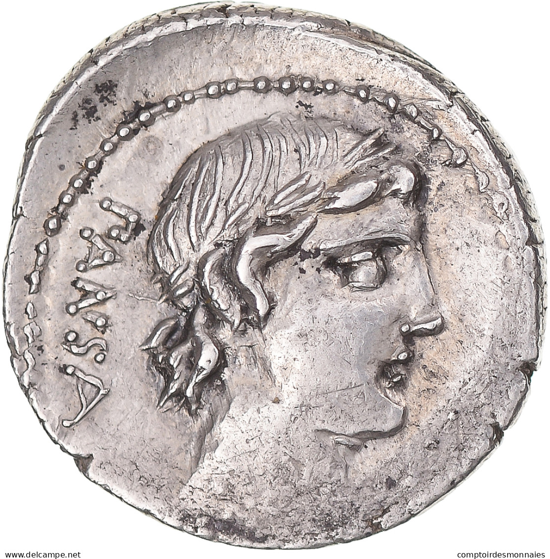 Monnaie, Vibia, Denier, 90 BC, Rome, TTB+, Argent, Sear:242, Crawford:342/5b - Repubblica (-280 / -27)