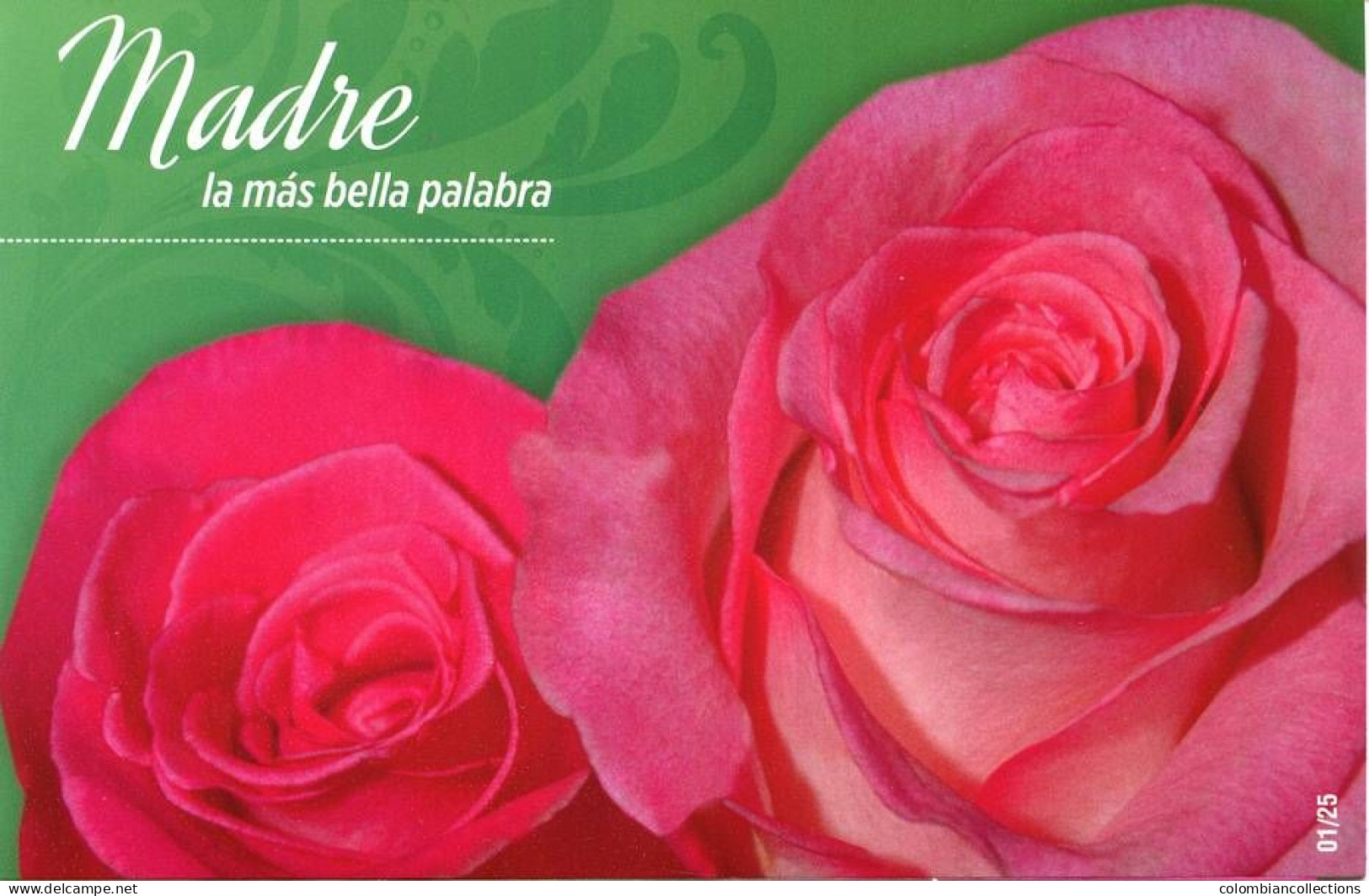Lote PEP1328.1, Cuba, Entero Postal, Postcard, Stationery, Dia De Madre, La Mas Bella Palabra, 2016 Mother's Day, 1-25 - Cartes-maximum