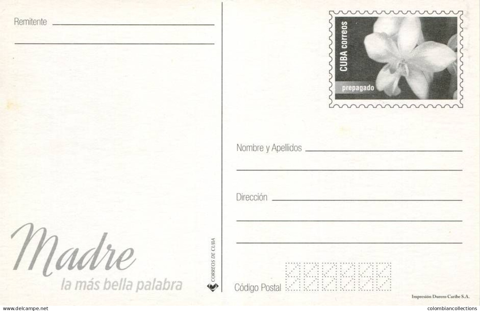 Lote PEP1328.1, Cuba, Entero Postal, Postcard, Stationery, Dia De Madre, La Mas Bella Palabra, 2016 Mother's Day, 1-25 - Cartes-maximum