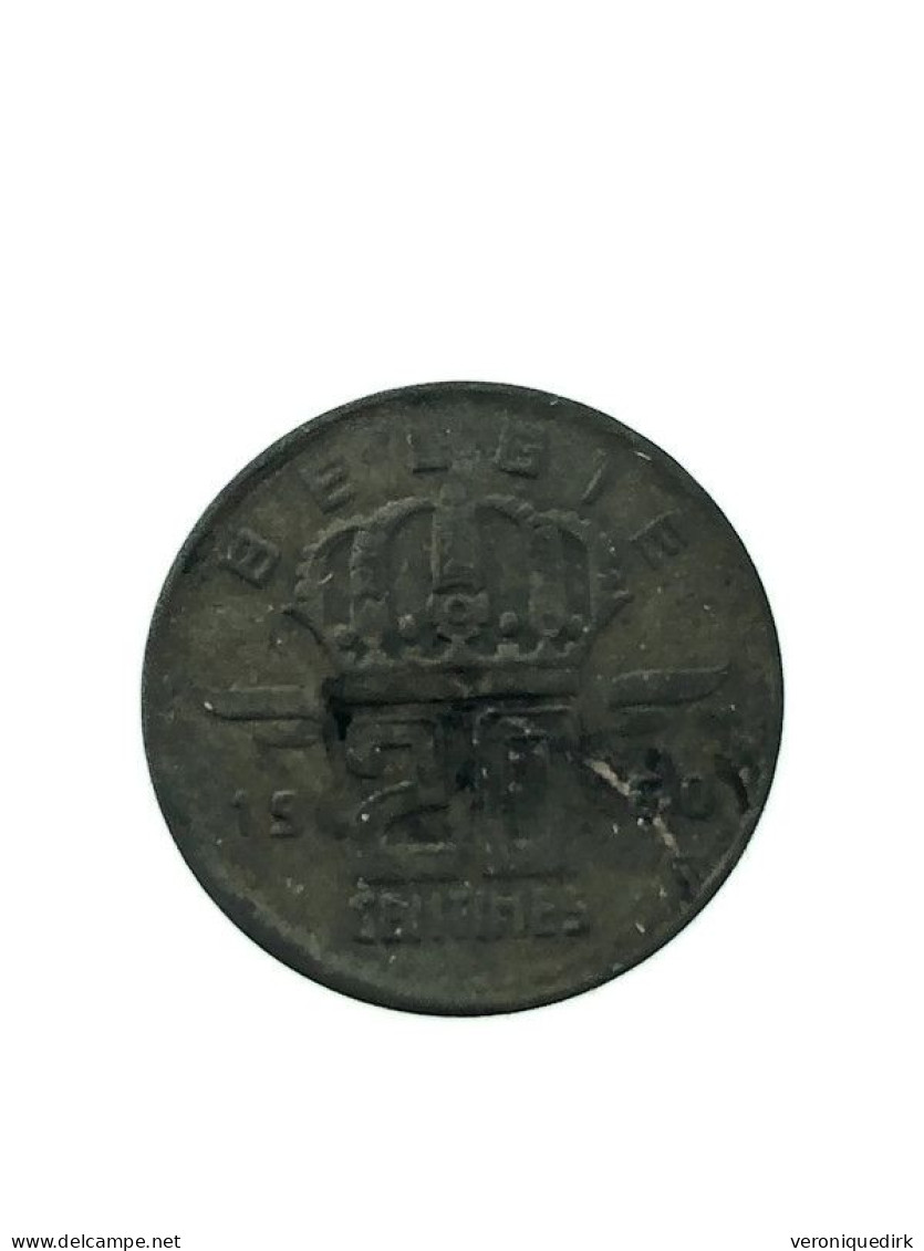 Lot De 20 Pièces De Monnaie 20 Centimes BELGIE 1960 - 20 Centimes