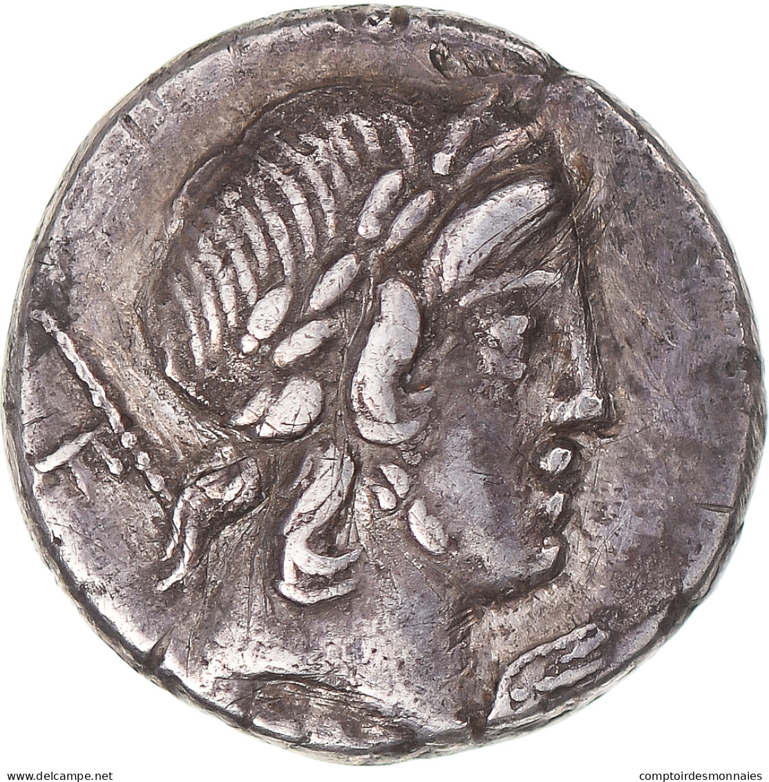 Monnaie, Crepusia, Denier, 82 BC, Rome, TTB, Argent, Sear:283, Crawford:361/1 - Republic (280 BC To 27 BC)