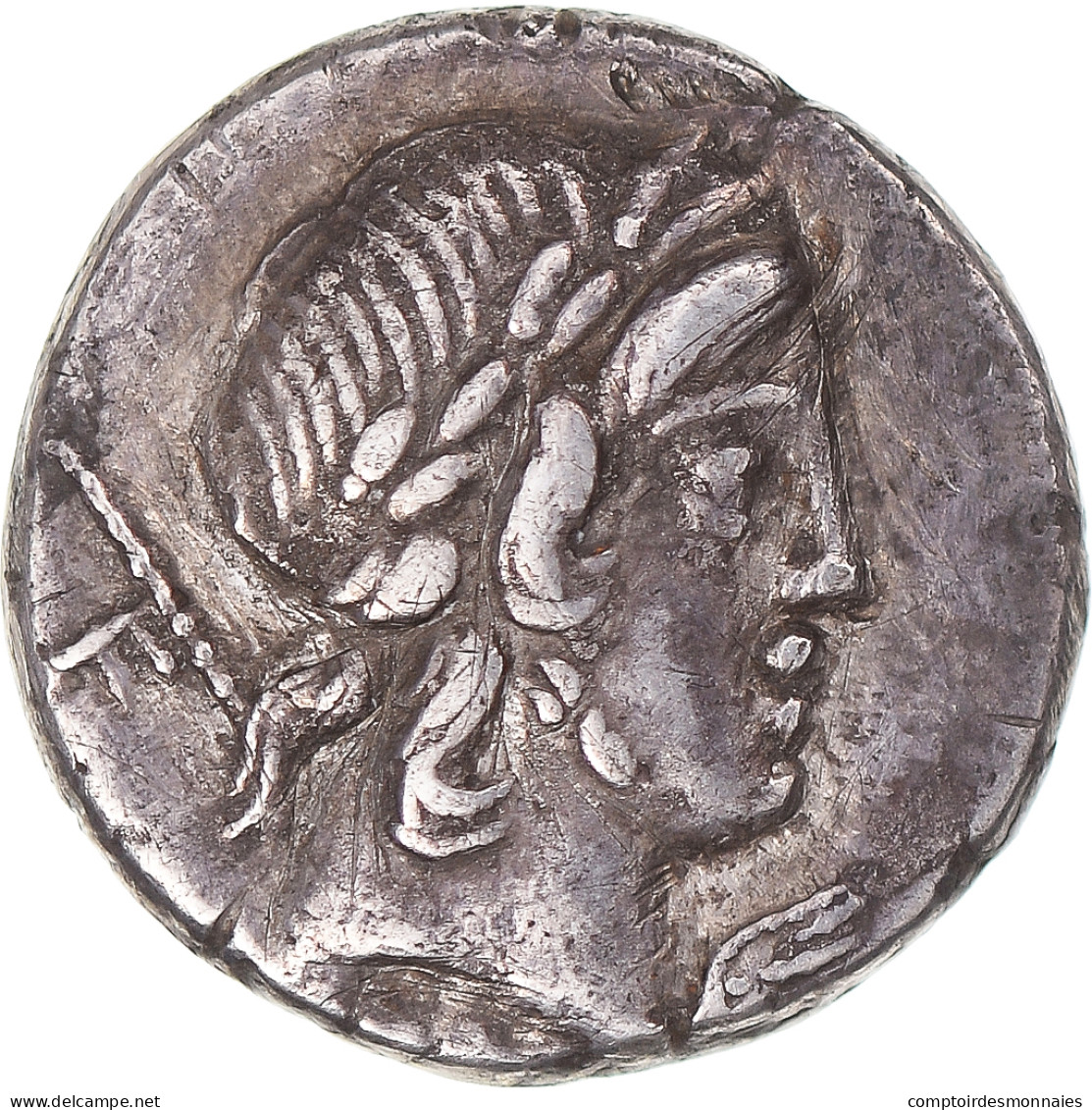 Monnaie, Crepusia, Denier, 82 BC, Rome, TTB, Argent, Sear:283, Crawford:361/1 - République (-280 à -27)