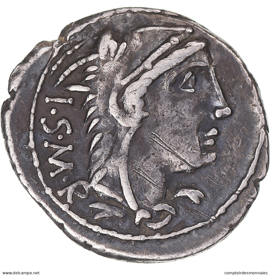 Monnaie, Thoria, Denier, 105 BC, Rome, TB+, Argent, Sear:192, Crawford:316/1 - République (-280 à -27)