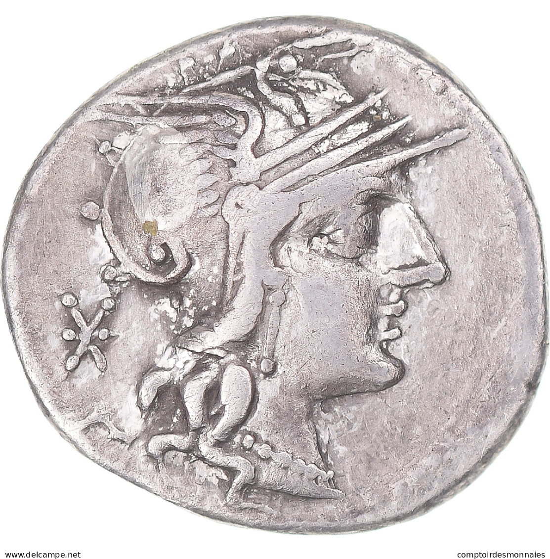 Monnaie, Marcia, Denier, 118-117 BC, Rome, TB+, Argent, Sear:159 - Repubblica (-280 / -27)