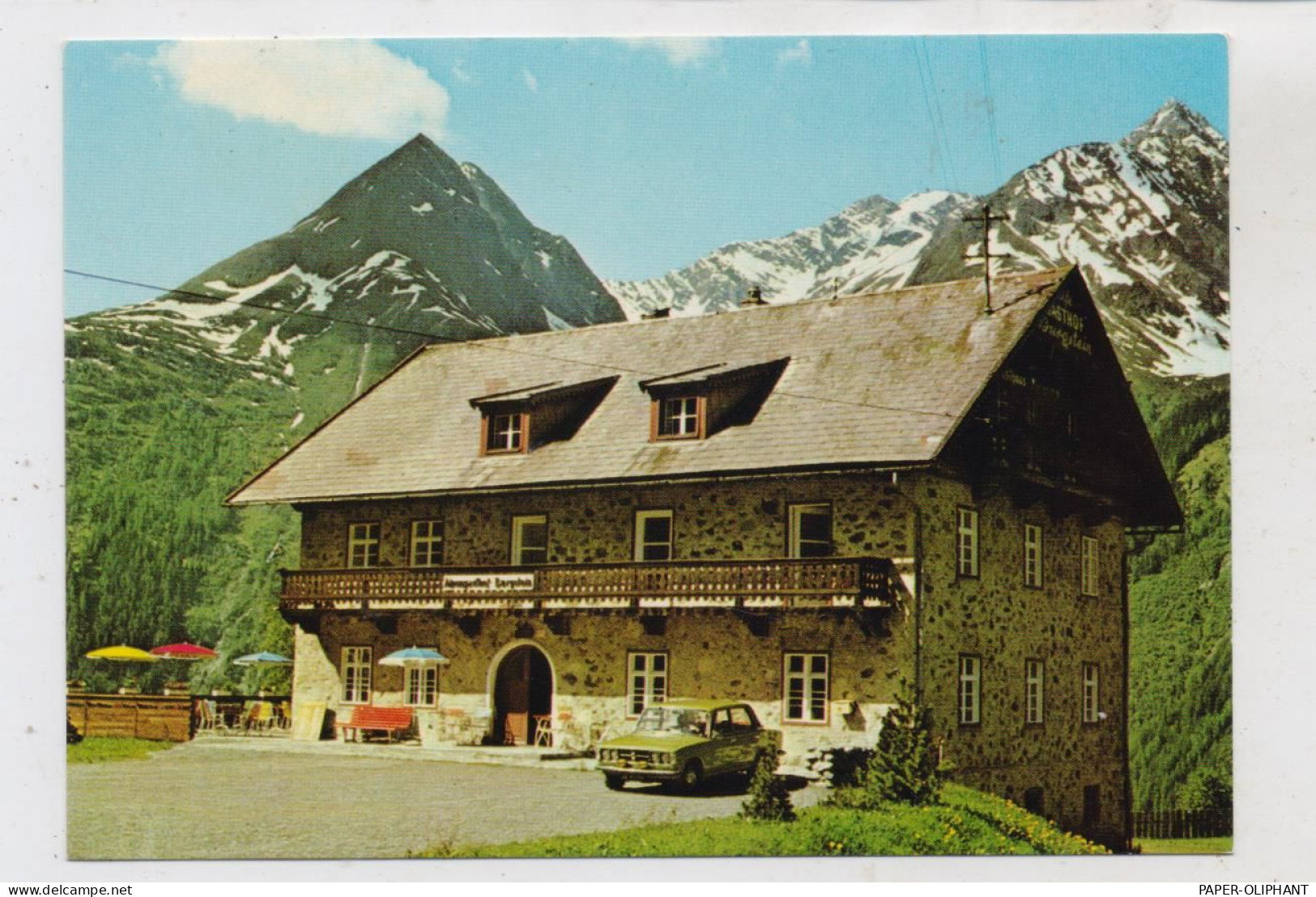 A 6444 LÄNGENFELD, Alpengasthof Burgstein, FIAT - Längenfeld