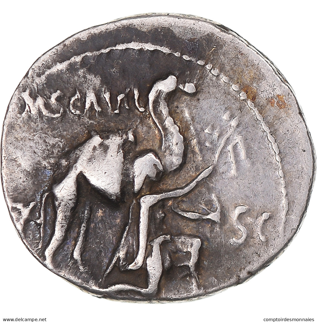 Monnaie, Plautia, Denier, 58 BC, Rome, TTB, Argent, Sear:379 - Republic (280 BC To 27 BC)