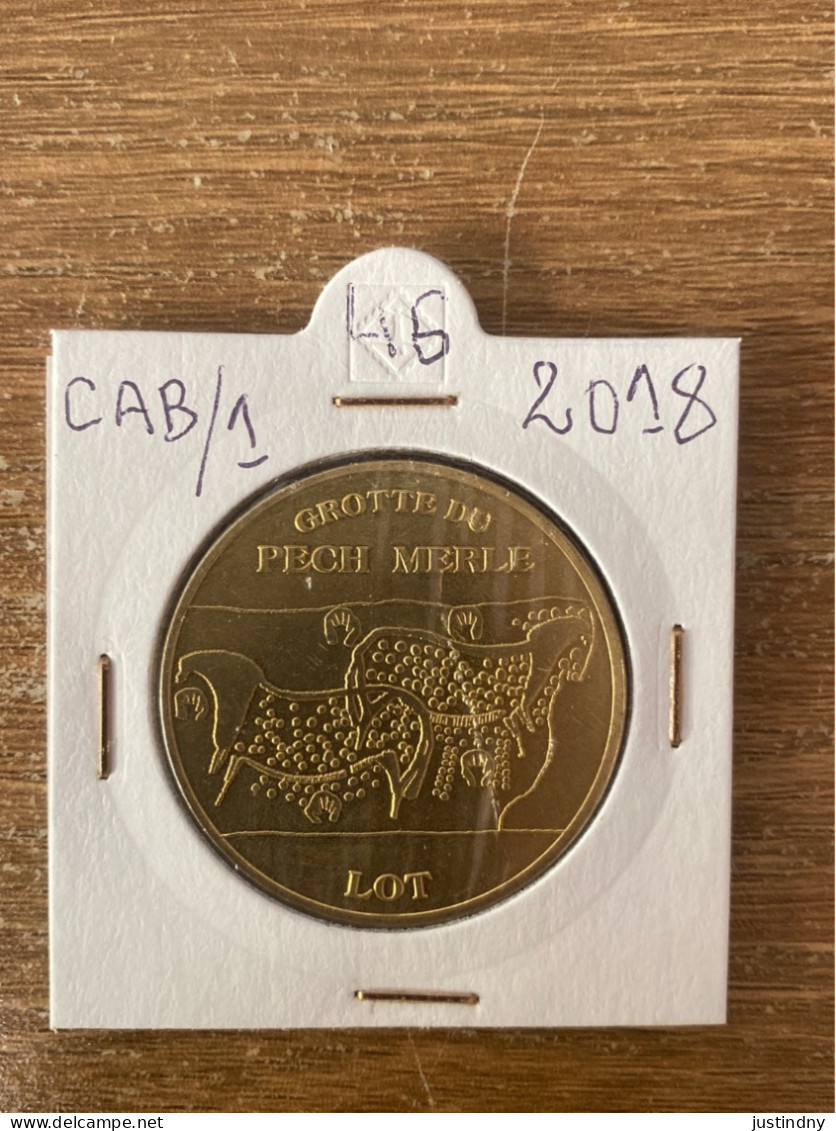 Monnaie De Paris Jeton Touristique - 46 - Cabrerets - Grotte Du Pech Merle - 2018 - 2018