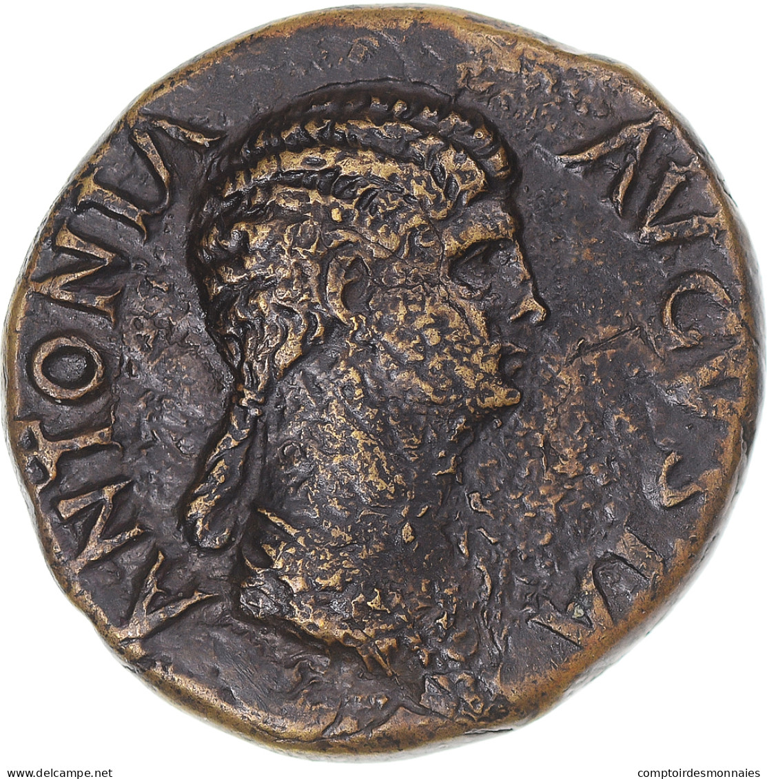 Monnaie, Antonia, Dupondius, 41-45, Rome, TTB, Bronze, RIC:92 - The Julio-Claudians (27 BC To 69 AD)