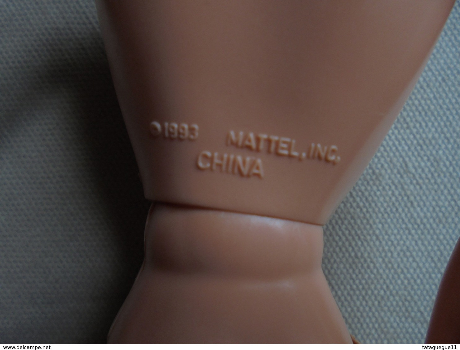 Poupée mannequin BARBIE Corps 1993 MATTEL China Tête MATTEL 1973