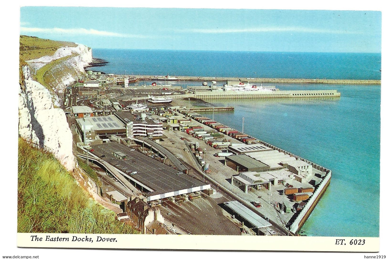Dover Eastern Docks Photo Card Kent England Htje - Dover