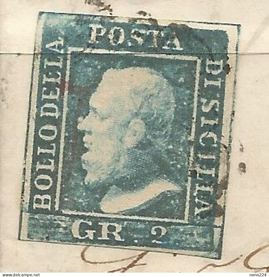 Lettre De 1859 ( Sicile ) - Sicilia