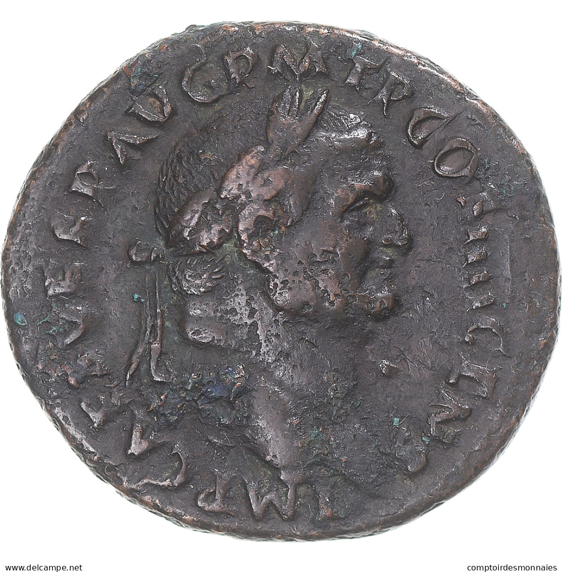 Monnaie, Vespasien, As, 73, Rome, TB+, Bronze, RIC:596 - La Dinastia Flavia (69 / 96)