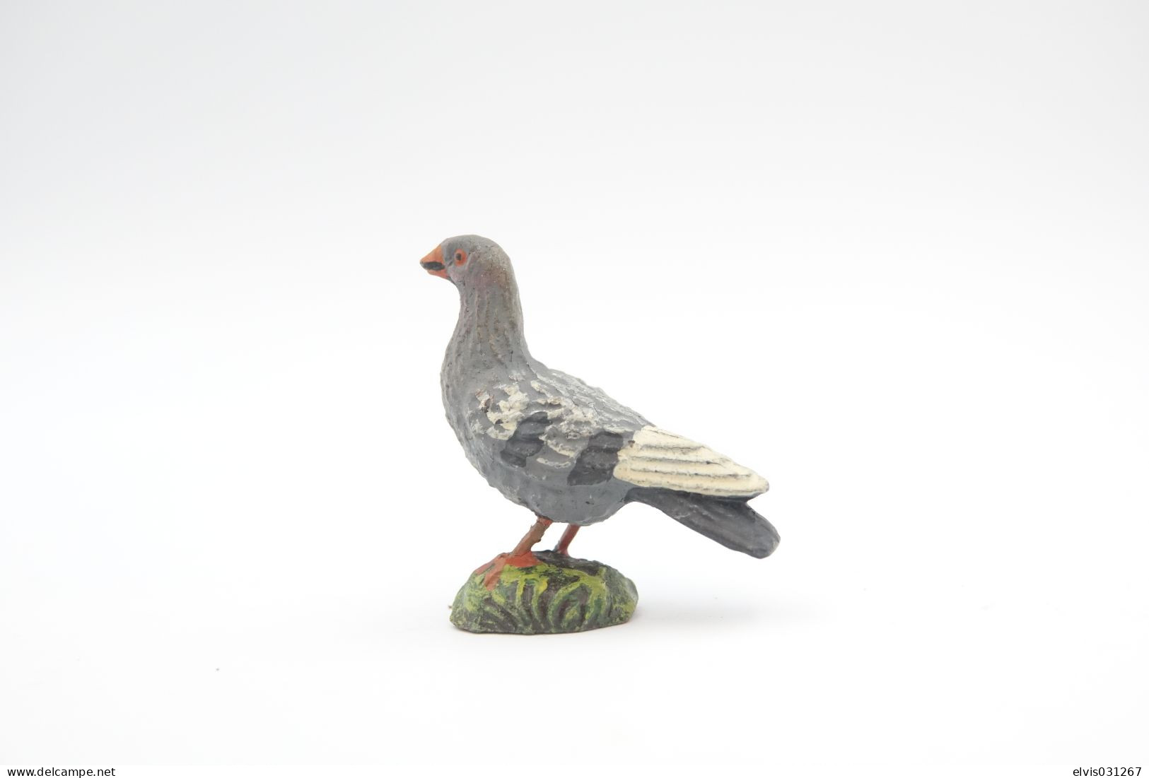 Elastolin, Lineol Hauser, Animals Pigeon N°4067 , Vintage Toy 1930's - Figuren