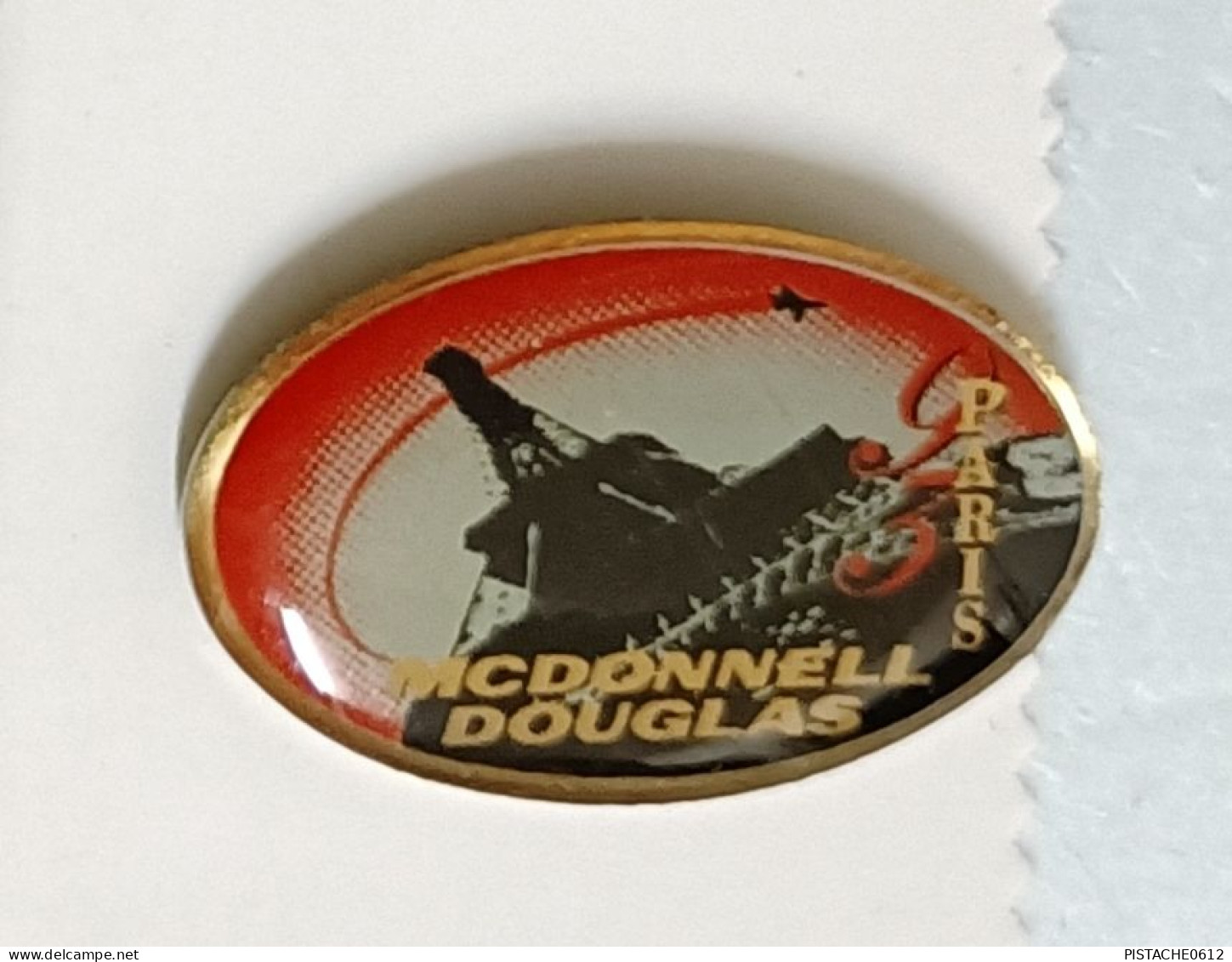 Pin's McDonnell Douglas Paris Constructeur Aéronautique Aérospatiale Américain - Space