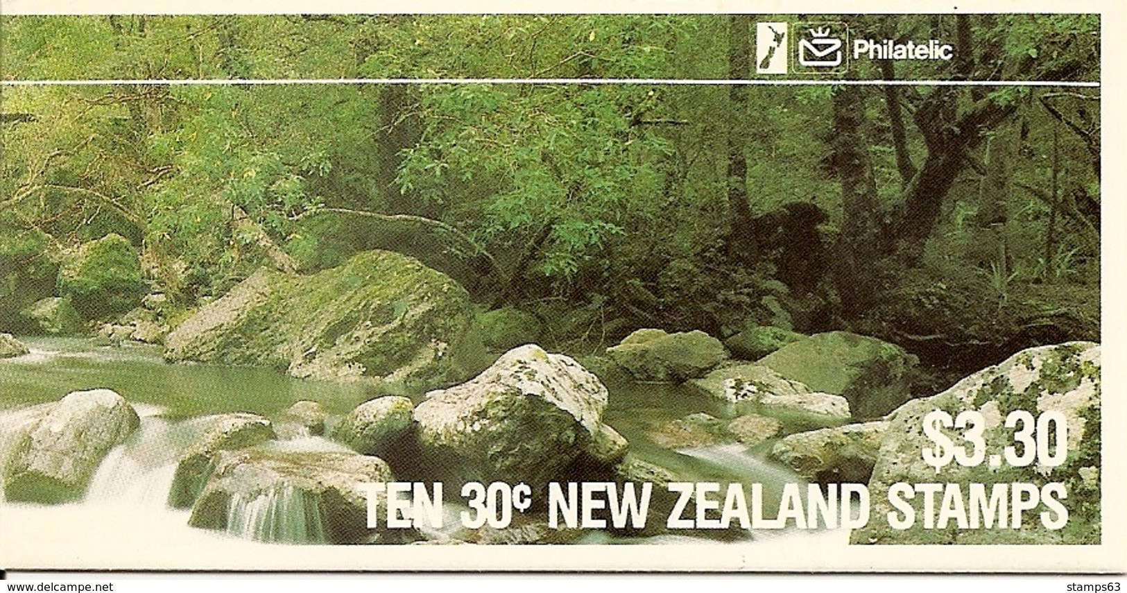 NEW ZEALAND, 1986, Booklet 42, $ 3.30, Bird 30c Kakapo - Markenheftchen