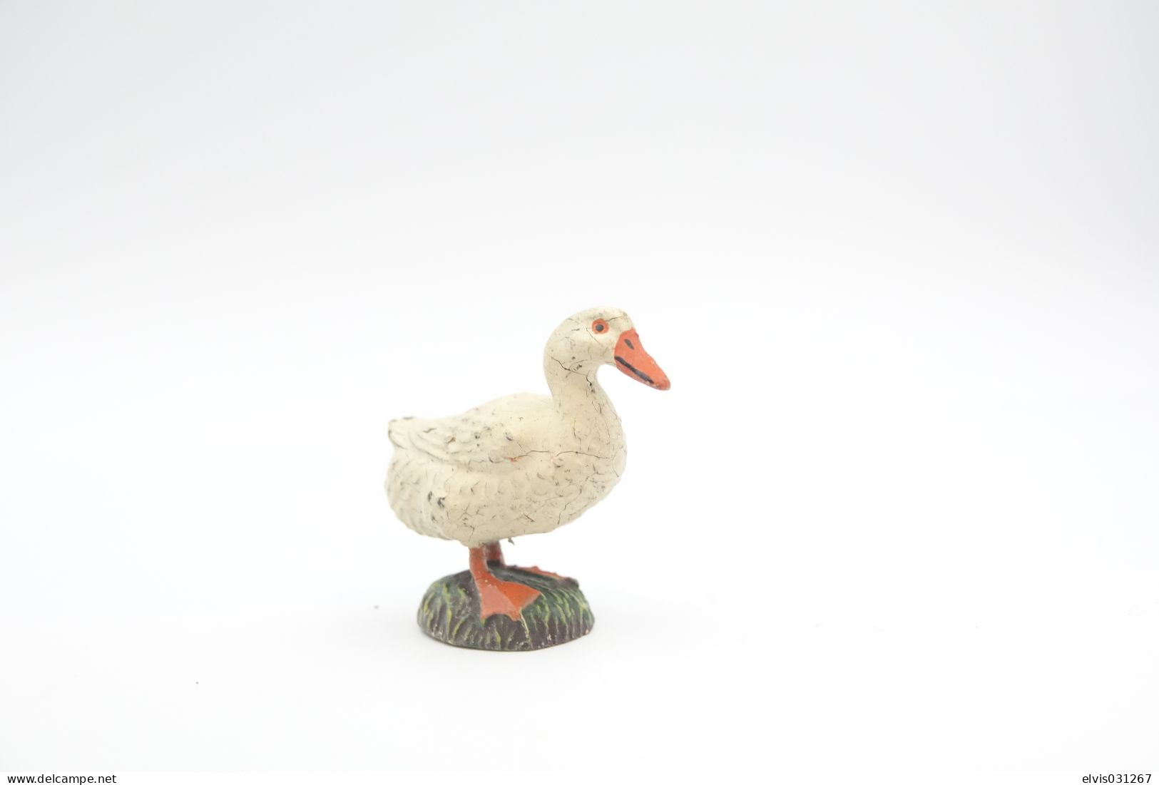 Elastolin, Lineol Hauser, Animals Goose N°4058, Vintage Toy 1930's - Figuren