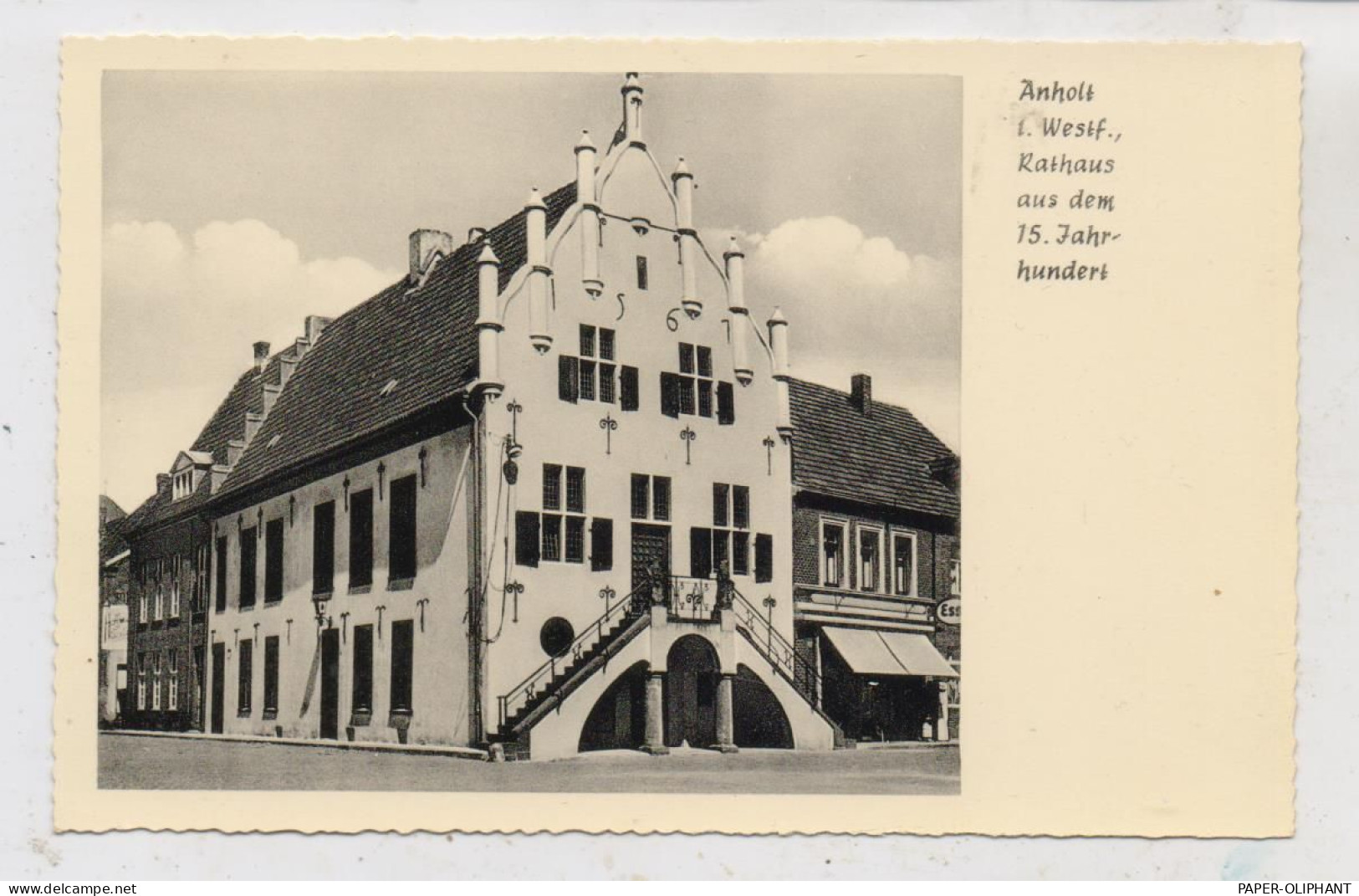 4294 ISSELBURG - ANHOLT, Rathaus - Borken