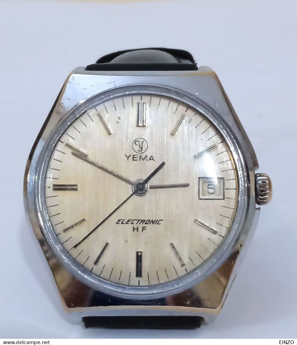 VINTAGE MONTRE YEMA ELECTRONIC - Relojes Ancianos