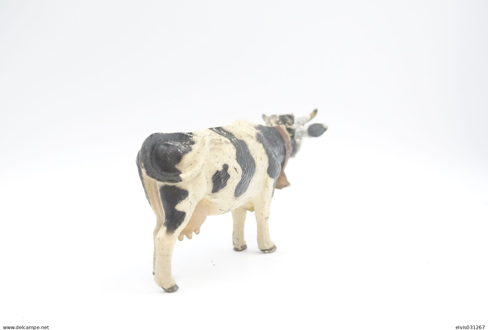 Elastolin, Lineol Hauser, Animals Cow N°4004, Vintage Toy 1930's - Small Figures