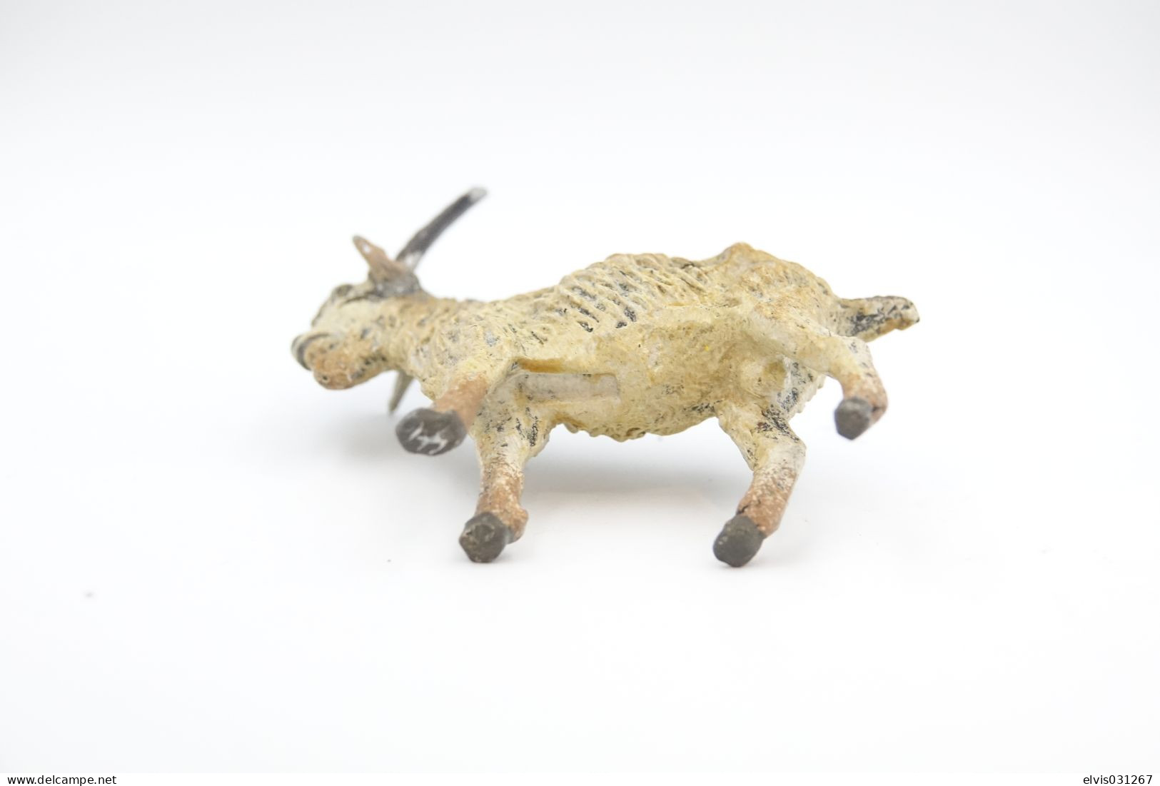 Elastolin, Lineol Hauser, Animals Goat N°6372, Vintage Toy 1930's - Figurini & Soldatini