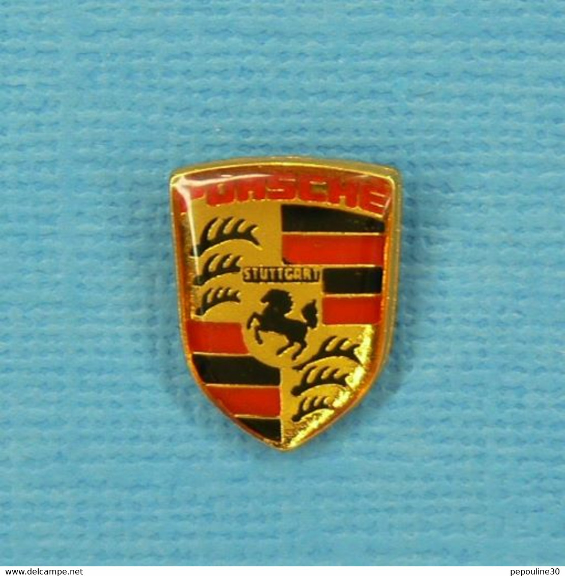 1 PIN'S // ** LOGO / PORSCHE STUTTGART ** - Porsche