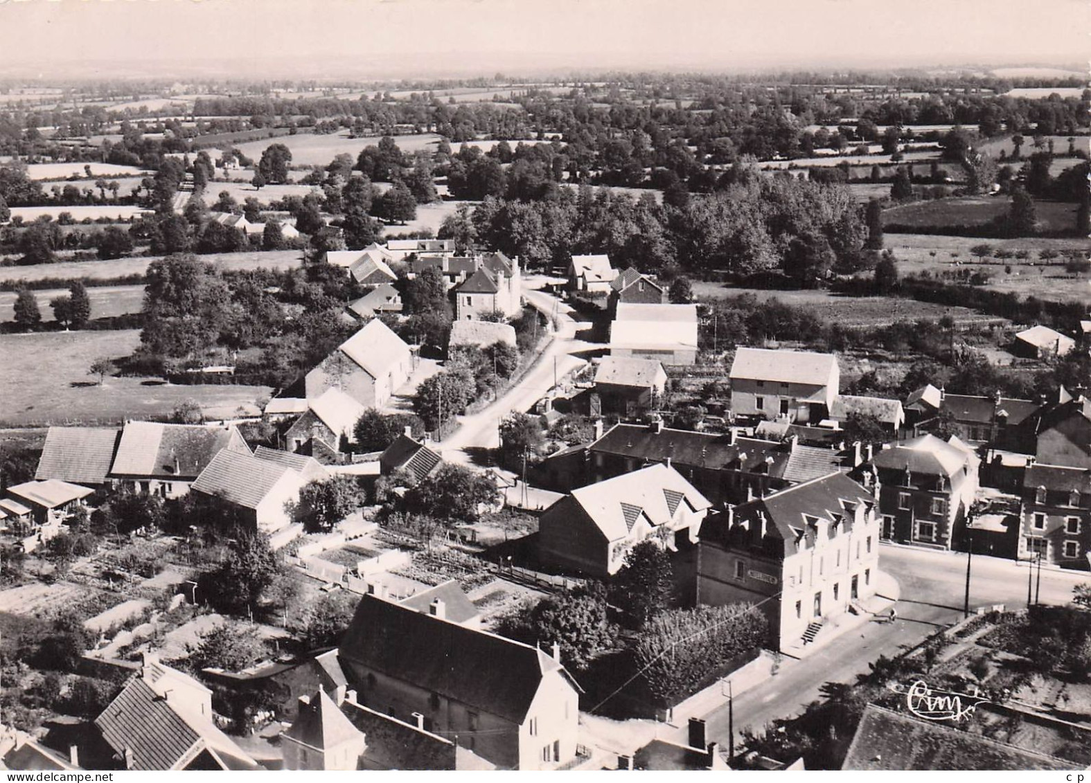 Preveranges - Vue Aerienne - CPSM°Rn - Préveranges