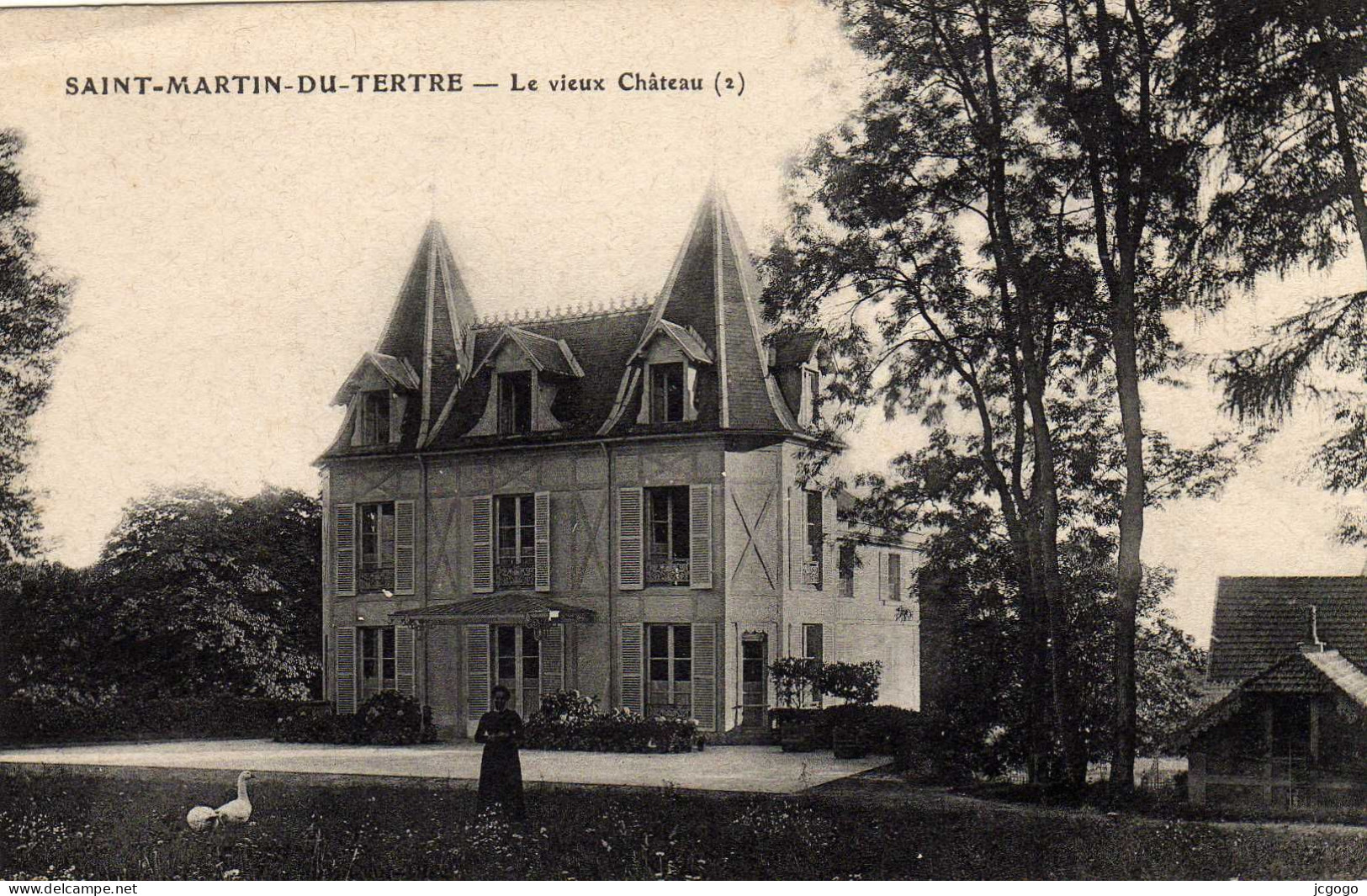 SAINT-MARTIN-DU-TERTRE  Le Vieux Château (1) - Saint-Martin-du-Tertre