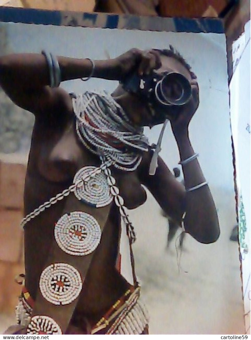 Turkana Girl (Kenia) " Say Cheese Before I Click MOMBASA KENYA   VB1975 JM1826 - Kenya