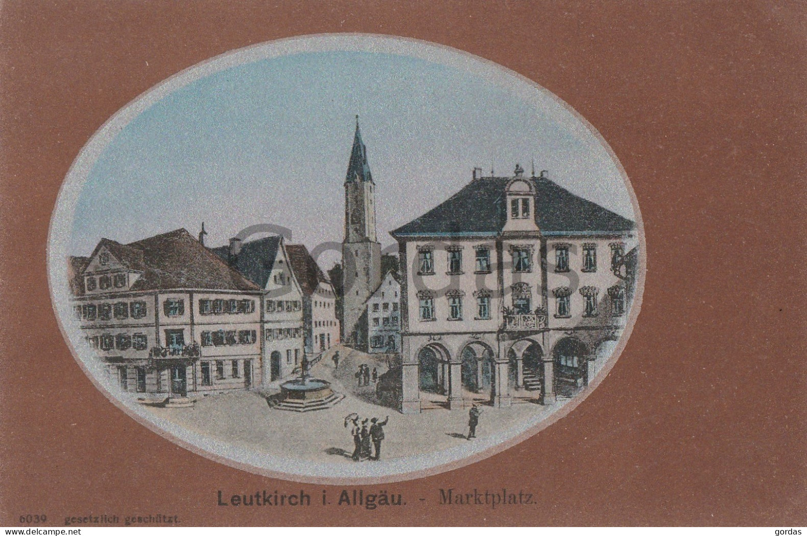 Germany - Leutkirch In Allgau - Marktplatz - Chichorien - Daniel Voelcker - Werbung - Leutkirch I. Allg.