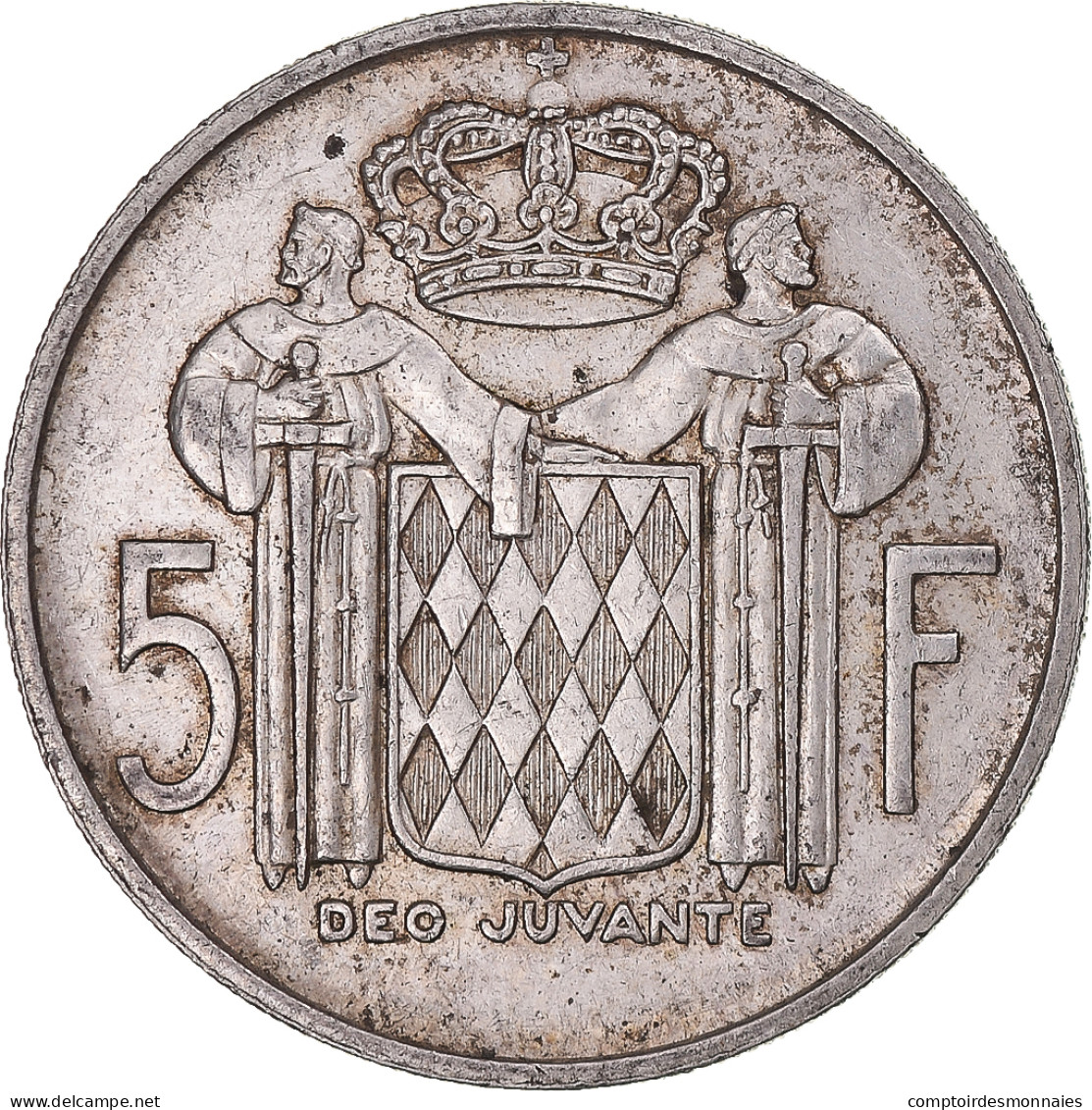 Monaco, Rainier III, 5 Francs, 1966, SUP+, Argent, KM:141, Gadoury:152 - 1960-2001 Nouveaux Francs