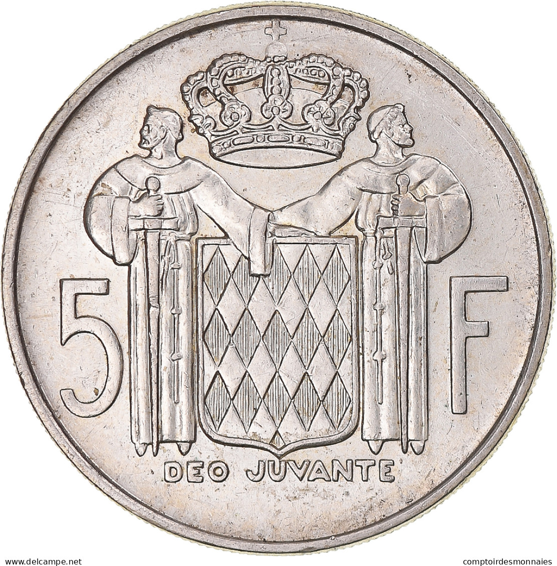 Monaco, Rainier III, 5 Francs, 1966, SUP+, Argent, KM:141, Gadoury:152 - 1960-2001 Nouveaux Francs