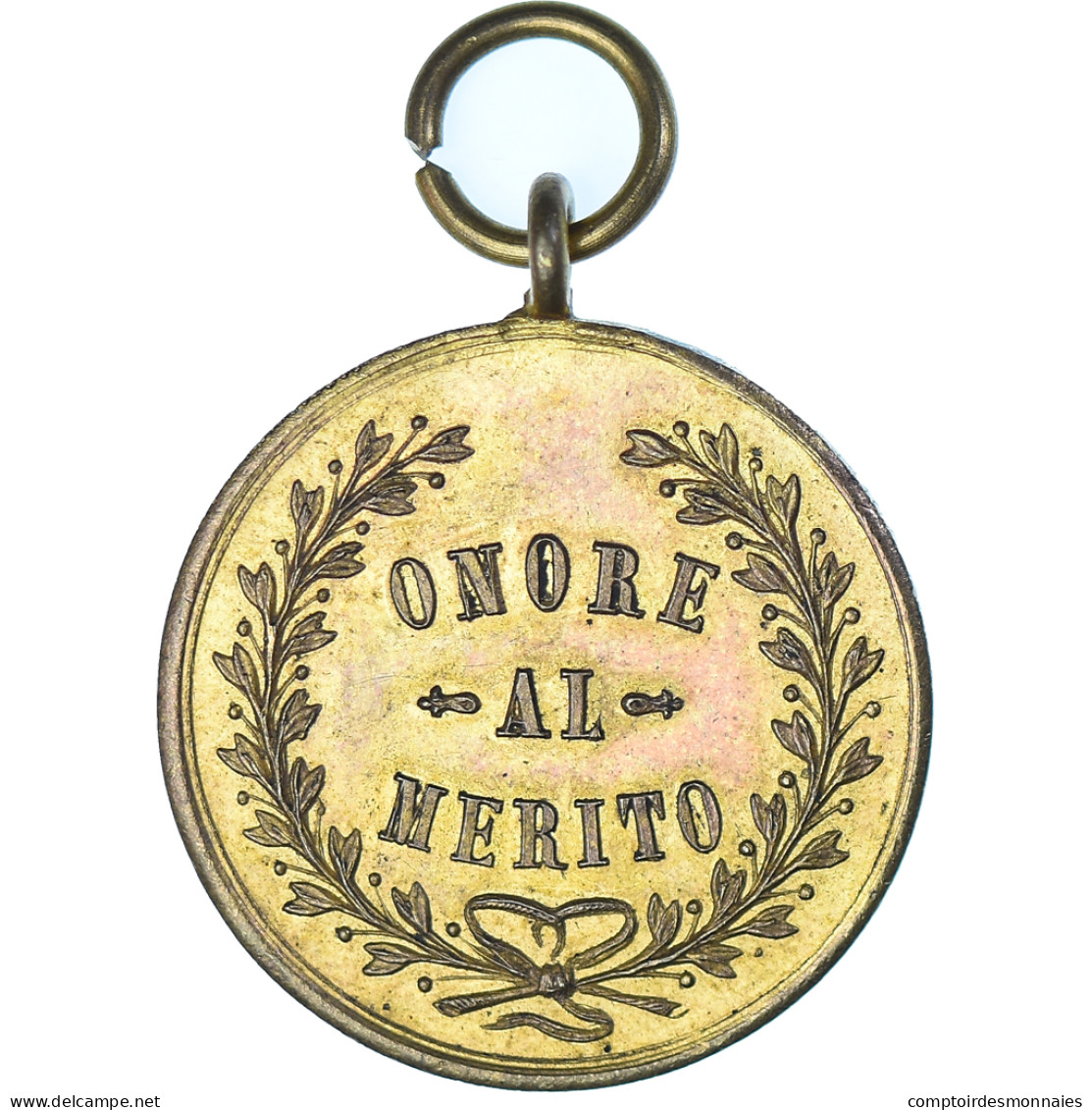 Italie, Médaille, Onore Al Merito, TTB+, Copper Gilt - Altri & Non Classificati