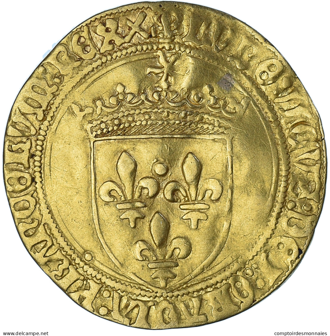 Monnaie, France, Louis XII, Ecu D'or, 1498, Villeneuve-lès-Avignon, TTB, Or - 1498-1515 Lodewijk XII