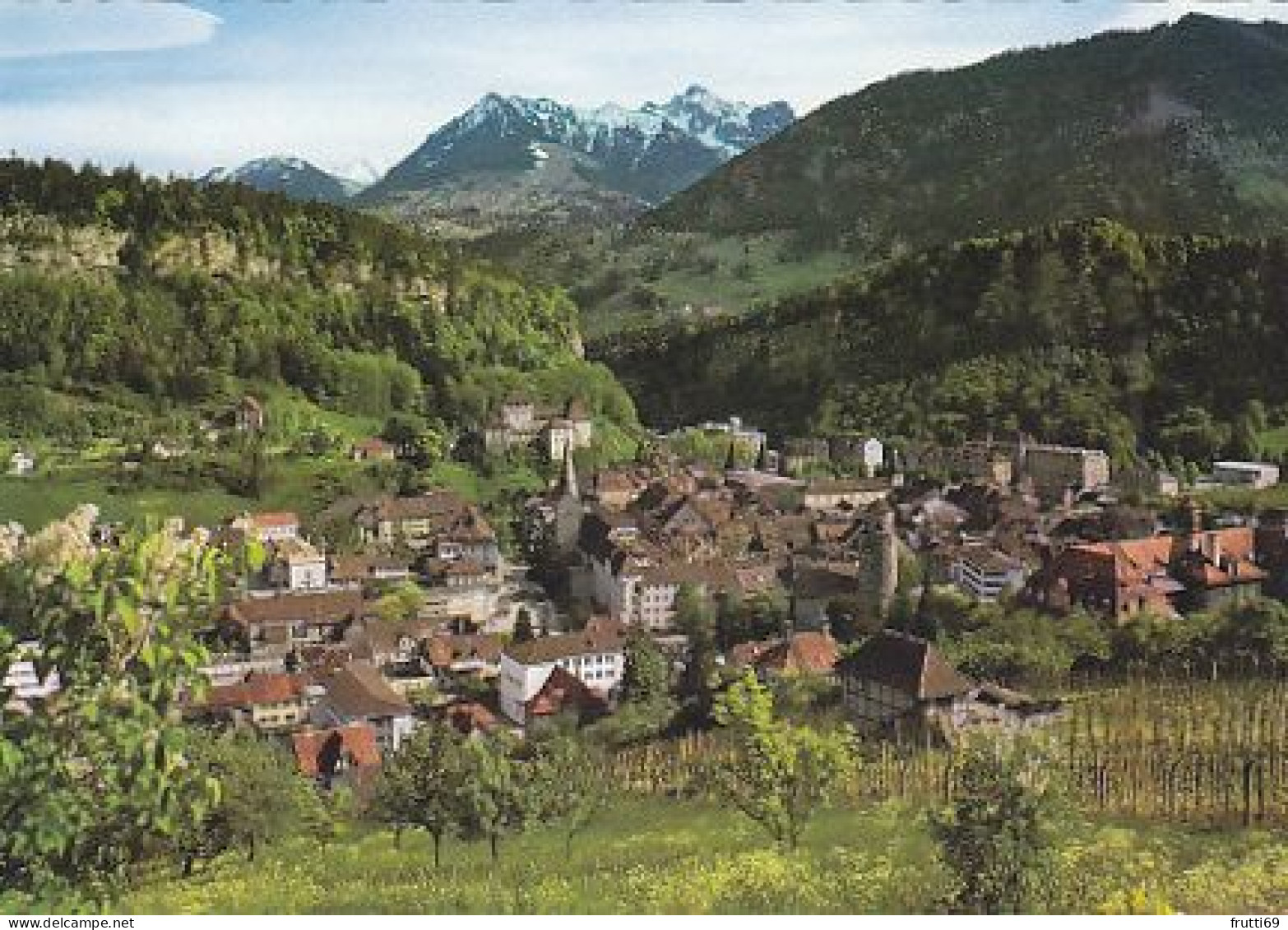 AK151582 AUSTRIA - Feldkirch Mit Schattenburg Gegen Bazoro - Feldkirch