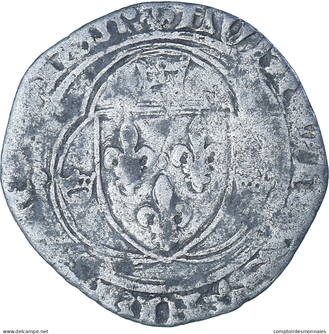 Monnaie, France, Louis XII, Blanc De Provence, Tarascon, TB+, Billon - 1498-1515 Louis XII Le Père Du Peuple